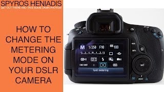 How to Change the Metering Mode on Your DSLR Camera  Understanding The Camera Meter Pt3 [upl. by Aimekahs454]