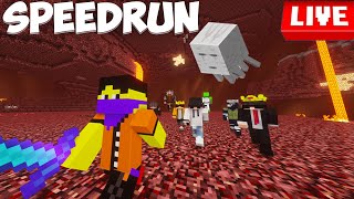 SPEEDRUNNING MINECRAFT With SUBSCRIBERS  Basu Plays [upl. by Hauser808]