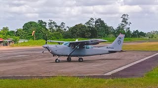 TAKE OFF Cessna 206 soloy [upl. by Chastain872]