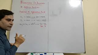 Addition of Hypohalous Acid to an AlkeneChemistry FSc Part 2ALEVELChemscopein Urduin Hindi [upl. by Sheryle]