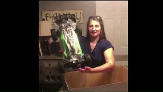 Arrma Typhon v3 18 RC wifes First buggy Box opening [upl. by Caresa]