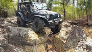 Jeep Wrangler JK Doing Some Extreme 4x4 [upl. by Ethan]