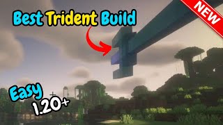 Best trident enchantments in Minecraft 2024  How to get the best tridents in minecraft [upl. by Ayikur]