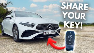 Mercedes Digital Key Handover EXPLAINED [upl. by Hephzibah]