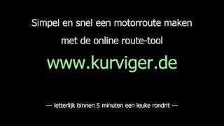 GPSuitleg online motorroute maken met Kurvigerde [upl. by Seitz291]