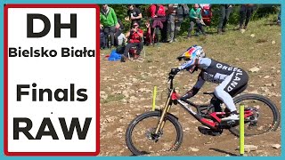 DH Finals UCI Downhill World Cup Bielsko Biala Poland Bruni [upl. by Ejroj]