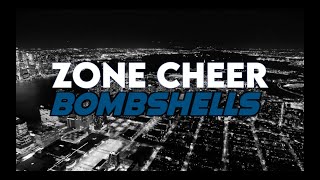 Zone Cheer AllStars Bombshells 20232024 [upl. by Sybil]