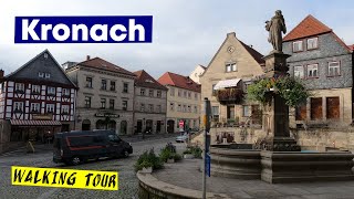 Kronach Germany  walking tour [upl. by Nnyliak]