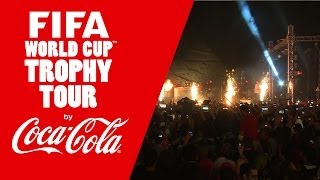 Cairo celebrates with the FIFA World Cup Trophy [upl. by Marita]