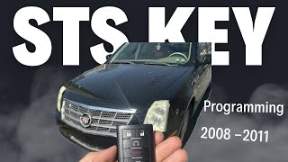 Cadillac STS amp CTS key fob Programing  no tools required [upl. by Stutzman]