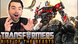 TRANSFORMERS RISE OF THE BEASTS MOVIE REACTION FIRST TIME WATCHING [upl. by Mcconaghy697]