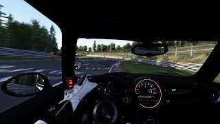 574 CH dans cette Mini sur la Nordschleife Assetto Corsa [upl. by Elkcim]