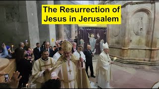 Easter Sunday of the Resurrection of Jesus at the Church of the Holy Sepulchre in Jerusalem 2024 [upl. by Enitram12]