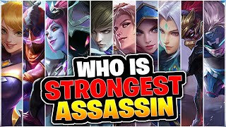 Top 11 Assassin Burst Damage Comparison  Mobile Legends [upl. by Tompkins830]