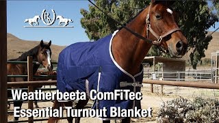 Weatherbeeta ComFiTec Essential TurnoutBlanket [upl. by Laflam624]