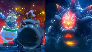 Fury Bowser Jr vs Fury Bowser Boss Battle in Bowsers Fury [upl. by Rivalee]