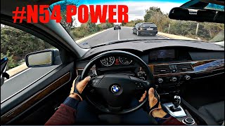 Just Drive  BMW 535xi e61 N54 JB4 370hp  Extra Urban POV  No Talking [upl. by Dane]