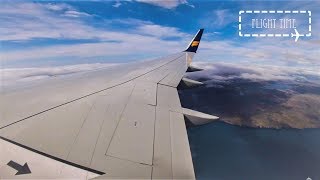 Icelandair Boeing 757200 scenic approach and landing Keflavik KEFBIKF [upl. by Rakabuba]