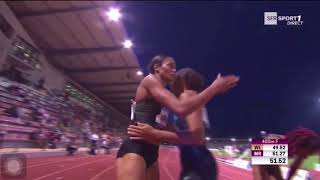 Allyson Felix 2018 400m [upl. by Flynn]