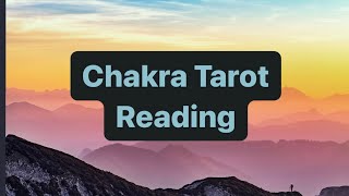 ❤️Connection❤️ Chakra Energy Check In Tarot amp Oracle Reading [upl. by Gut]