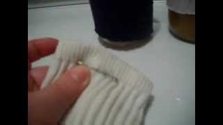 Kitchen Quick Tip 7  Sock Collars for Canning Jars [upl. by Neelak]