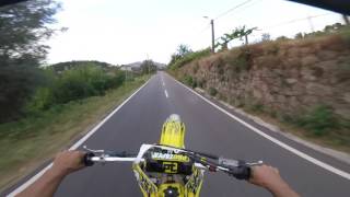 Suzuki Rmz 450 Power  supermoto [upl. by Ahseem]