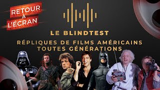 Retour à lÉcran Le Blind Test  Répliques de Films Américains [upl. by Fairfax397]