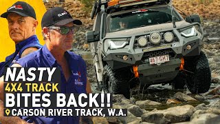 🤬 NOT HAPPY The 4WD track from HELL claims ANOTHER VICTIM 😳 [upl. by Soirtemed16]