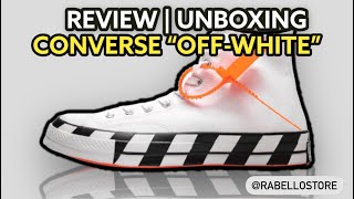 CONVERSE CHUCK TAYLOR ‘OFFWHITE’ PK PREMIUM  REVIEW  ANALISE 🇧🇷 [upl. by Aineles]