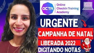 OCTA CRMALL TRABALHE HOME OFFICE LANÇANDO NOTAS FISCAIS TREINAMENTO ABERTO CAMPANHA DE NATAL 2022 [upl. by Nabala277]