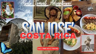 Exploring San Jose A Day In The Life of a Black Solo Traveler in Costa Rica 🇨🇷 [upl. by Ennove]