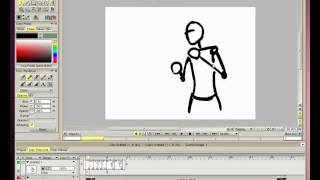 TVPaint Animation教程  動作轉描Rotoscoping的製作 [upl. by Anirav]