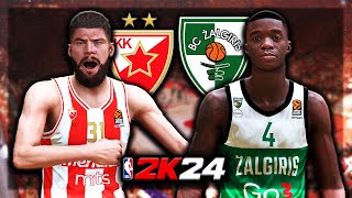 CRVENA ZVEZDA vs ZALGIRIS  EUROLEAGUE ROUND 26 [upl. by Vidal]