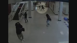 New video shows moments student opens fire in Heritage High School [upl. by Derron]