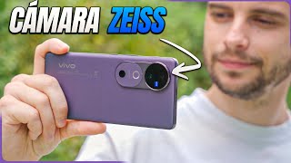 GAMA MEDIA con LUZ PROPIA Vivo V40 5G REVIEW [upl. by Einnhoj]