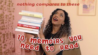 10 Memoirs You NEED to Read  the nonfiction books you need in your life 💗 [upl. by Amieva]