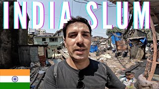 INSIDE THE BIGGEST SLUM IN INDIA 🇮🇳 It’s intense Dharavi Mumbai [upl. by Gladys461]