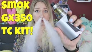 Smoktech GX350 TC Kit Review  TiaVapes Review [upl. by Holbrook977]