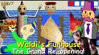 Waldis Funhouse The Grand Reopening  Baldis Basics Mod [upl. by Asennav]