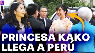 De Japón a Perú Así fue la llegada de la princesa Kako a nuestro país [upl. by Sanfourd207]