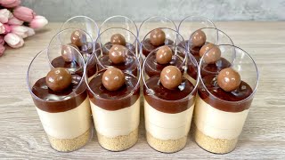 Mini Millionaire’s Dessert Cups in 10 minutes  No Bake Dessert  Easy and Yummy [upl. by Sagerman]