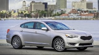 2015 Kia Cadenza Start Up Road Test amp Review 33 L V6 [upl. by Genisia]