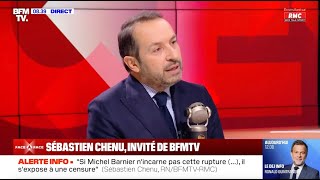 Les Français attendent une vraie rupture   Sébastien Chenu BFMTV [upl. by Liarret]