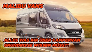 Worin unterscheiden sich Campervan Kastenwagen Malibu Van Grundrisse [upl. by Atirb]