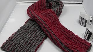 Stricken  Patentmuster in zwei Farben EINFACH von Veronika Hug [upl. by Igal]