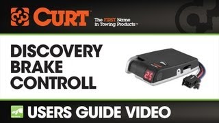 CURT Discovery Brake Control Users Guide [upl. by Ordisi]