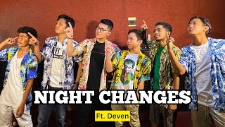 Night Changes OneDirection KERONCONG  Deven ft Lomboys LetsJamWithJames [upl. by Navada]