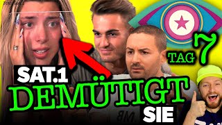 FIESES PromiRANKING 🧨😂 Menderes BLOßGESTELLT Walentinas CRINGETreffen Promi Big Brother Tag 7 [upl. by Dnaltiak]