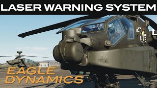 DCS AH64D Laser Warning System [upl. by Inirt]