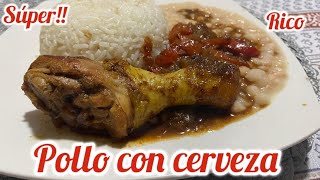 esta preparación de pollo con cerveza te sorprenderá comidaperuana recetas cerveza [upl. by Neenahs929]